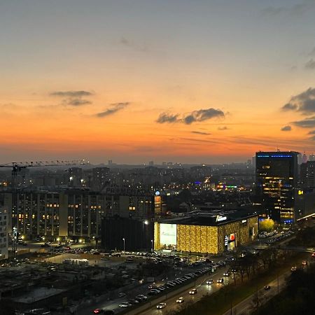 Apartament Skyscrapper Z Widokiem Na Panorame Warszawy Варшава Экстерьер фото